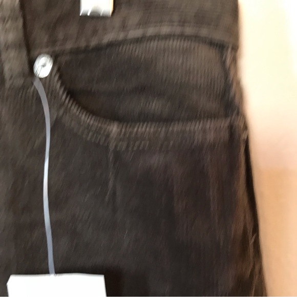 Calvin Klein Jeans Brown Stretch Corduroy Flare Leg Casual Pants Size 13 - Picture 7 of 14